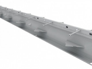 Несъёмная опалубка для бетонного пола. Закладной профиль. Деформационный шов